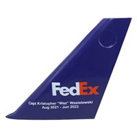 FedEx Boeing 777 Tail Flash