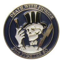95 FS Pilot (No numbered) Challenge Coin