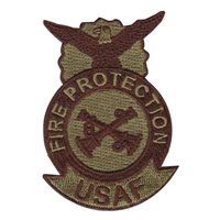  USAF Fire Protection Assistant Crew Chief Badge OCP Patch 