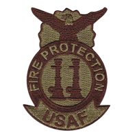 USAF Fire Protection Lieutenant Badge OCP Patch