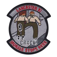 Morale Stops Here Lancaster Patch