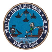 412 TENG Blue Water Patch 