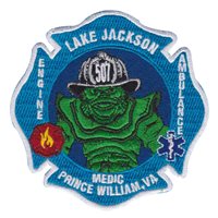 Lake Jackson VFD Fire Department Patch
