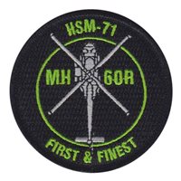 HSM-71 MH-60R Black Patch