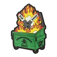 133 MXS MFE Dumpster Fire PVC Patch