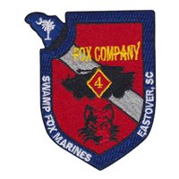 F Co 4 LAR Swamp Fox Marines Patch