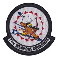 77 WPS War Eagle Patch with Leather