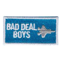 355 FS Bad Deal Boys F-35 Pencil Patch