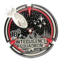 18 IS Commander Challenge Coin