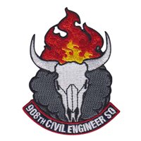 908 CES Bull Fire Patch