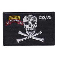 3rd Ranger BN Skull Patch
