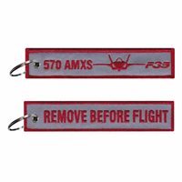 570 AMXS F-35 Gray RBF Key Flag