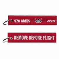 570 AMXS F-35 Red RBF Key Flag