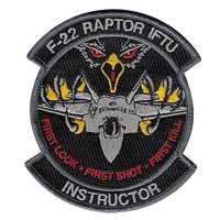 F-22 IFTU Instructor Patch