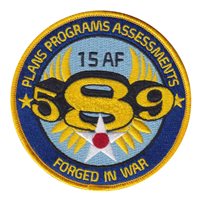 15 AF Forged In War Patch
