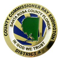 SRC Commissioner District 4 Challenge Coin