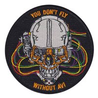 MALS-14 Cyborg Skull Patch