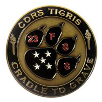 23 FSS Total Support Commander Challenge Coin