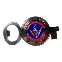 137 IS Racers Commander Bottle Opener Challenge Coin