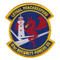 81 SFS Lethal Peacekeepers Patch