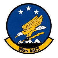965 AACS Squadron Patch