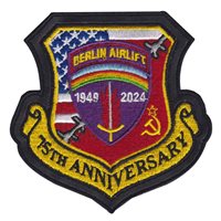 76 ARS Berlin Airlift 75 Anniversary Patch With Leather 