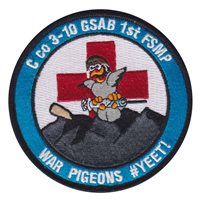 C Co 3-10 GSAB 1FSMP War Pigeons Patch