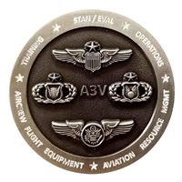 AFMC Flight Ops and Stan Eval Challenge Coin