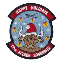 17 ATKS Bull Holiday Patch 