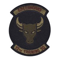12 TRS Greenhorns Morale Patch (without stripes)