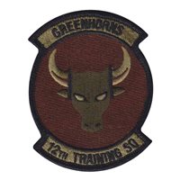 12 TRS Greenhorns OCP Patch (without stripes)