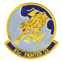 81 FS Squadron Patch 