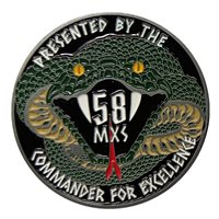 58 MXS Commander Challenge Coin