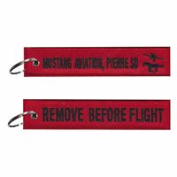 Mustang Aviation Key Flag