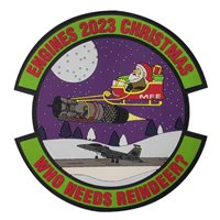 4 CMS Seymour Johnson AFB NC Props Flight Christmas PVC Patch