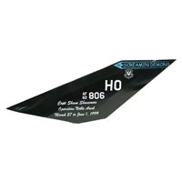 7 FS F-117 Nighthawk Custom Airplane Tail Flash