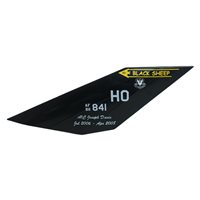 8 FS F-117 Nighthawk Custom Airplane Tail Flash