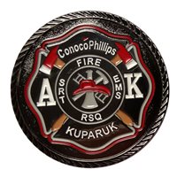Conoco Phillips Kuparuk Fire Dept Challenge Coin