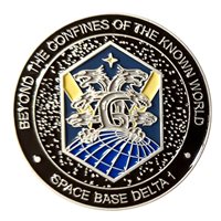 Space Base Delta 1 Vice Commander Challenge Coin