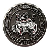 San Diego County Regional Auto Theft Task Force Challenge Coin
