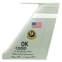 970 AACS E-3 Sentry Custom Airplane Tail Flash