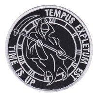 AFROTC Detachment 820 Texas Tech University Time is Up Patch