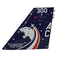 VFA-131 F/A-18 Airplane Tail Flash