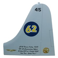 VP-62 P-3 Airplane Tail Flash 