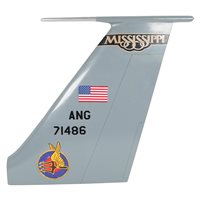 186 ARW KC-135 Airplane Tail Flash