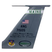 101 ARW KC-135 Airplane Tail Flash