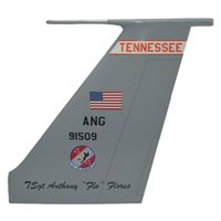 151 ARS KC-135 Airplane Tail Flash