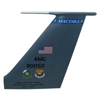 6 AMW KC-135 Airplane Tail Flash