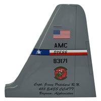 455 EAES C-130 Airplane Tail Flash