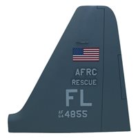 39 RQS C-130 Airplane Tail Flash